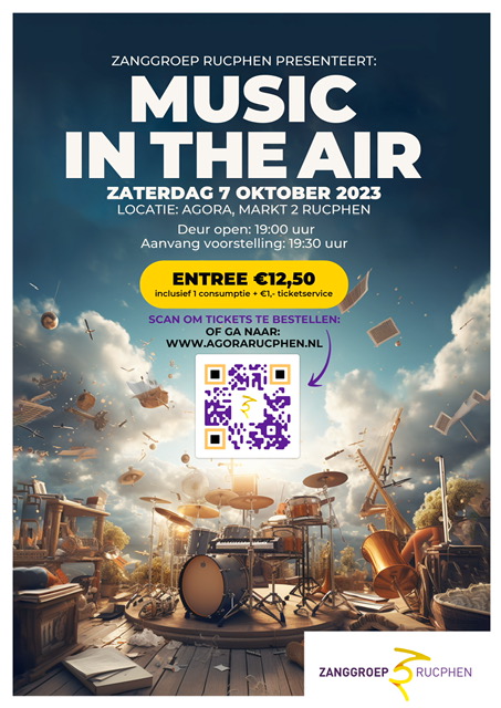 Zanggroep Rucphen presenteert “Music in the Air”