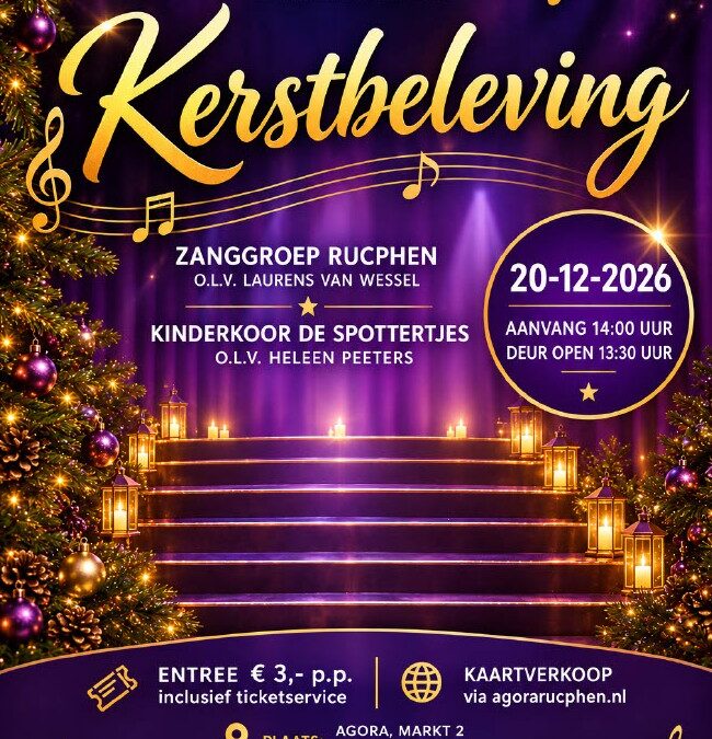 Kerstbeleving Zanggroep Rucphen