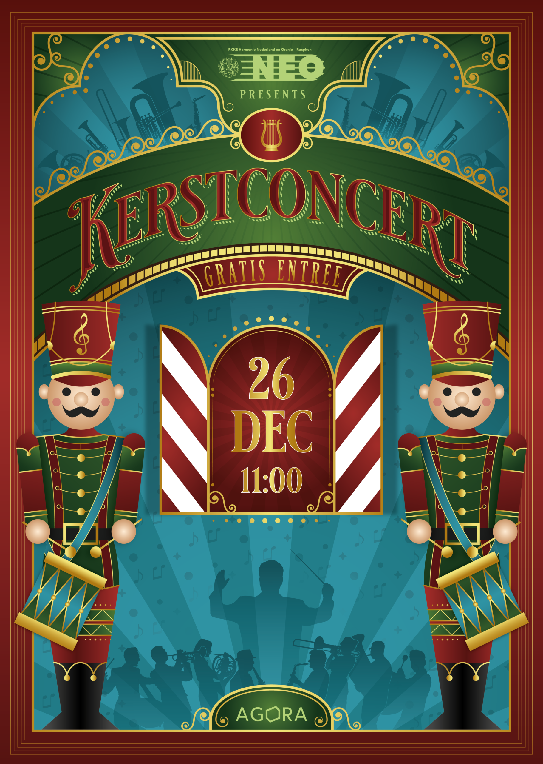 NEO_Kerstconcert 2025_Poster