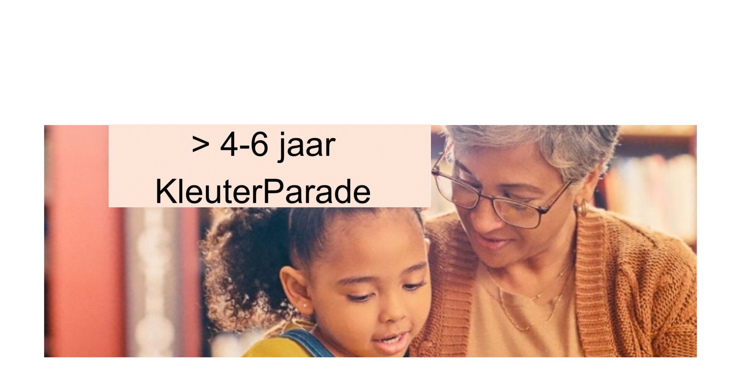 Kleuterparade banner